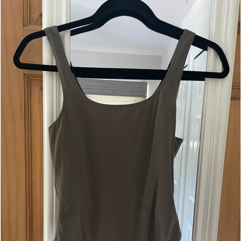 Olive Green Body Suit